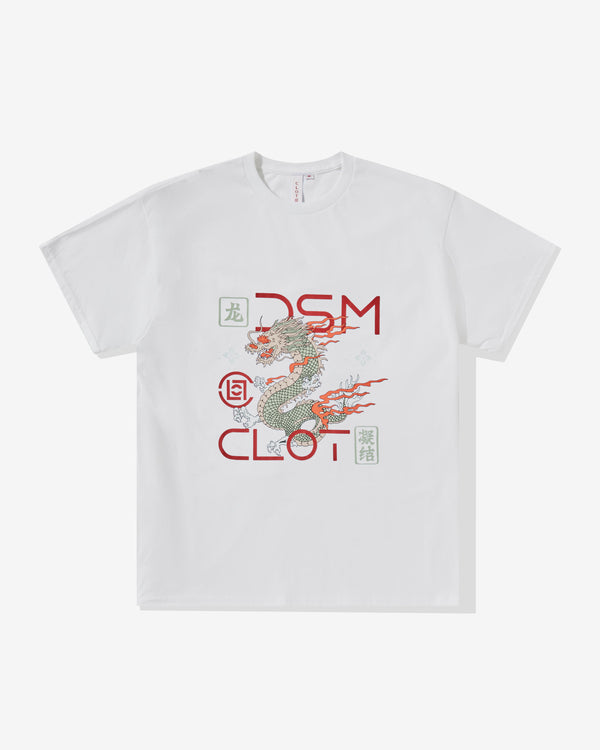 DSM - CLOT Year Of The Dragon T-Shirt - (White)