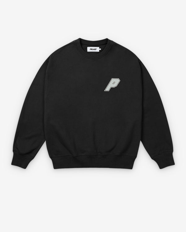 Palace - Collegiate P3 Crew - (Black)