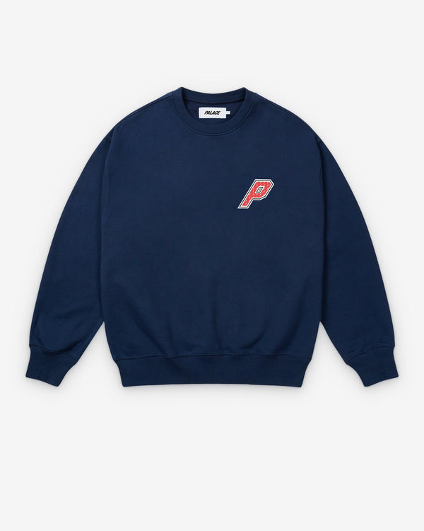 Palace - Collegiate P3 Crew - (Navy)