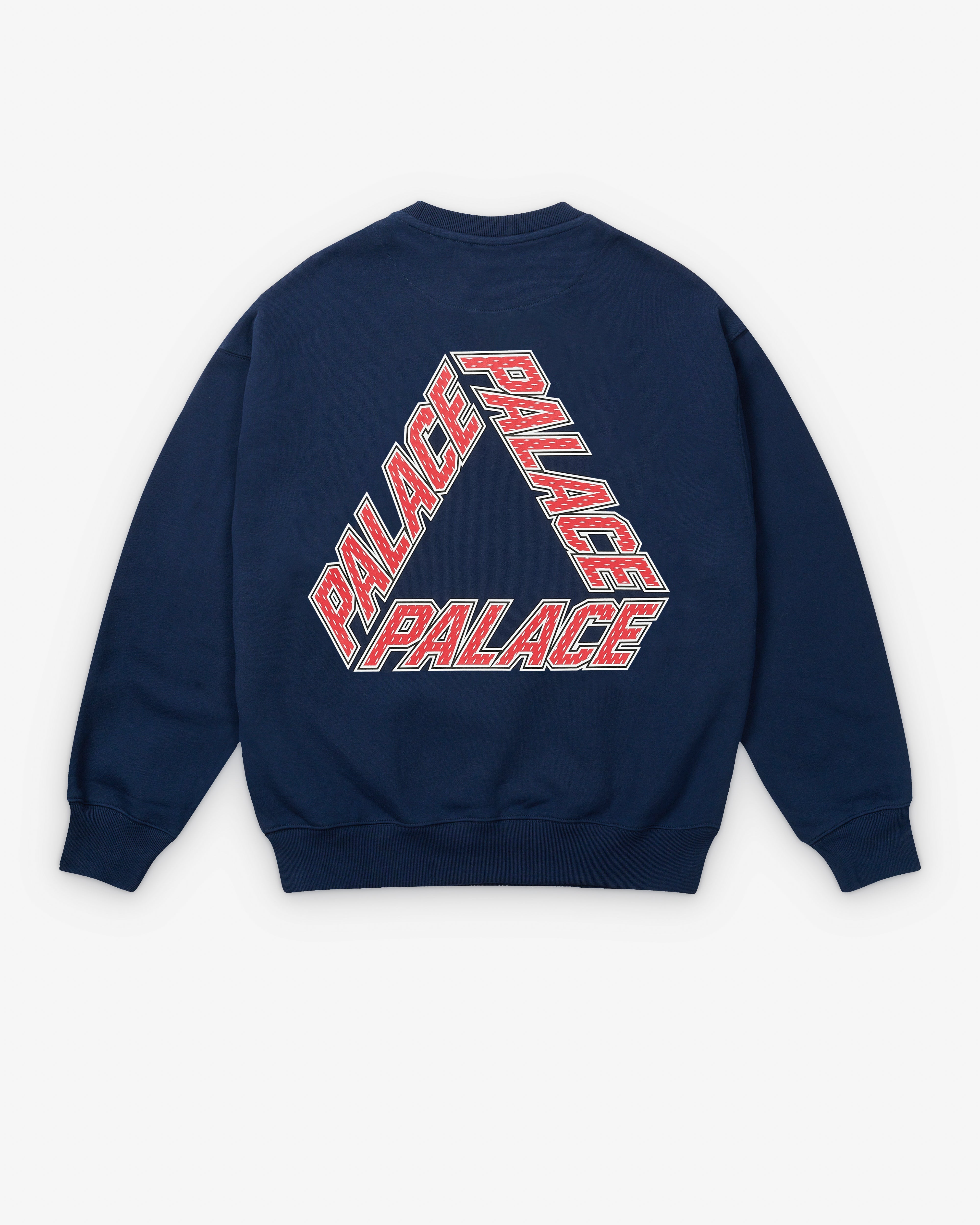 Palace: Collegiate P3 Crew (Navy) | DSML E-SHOP