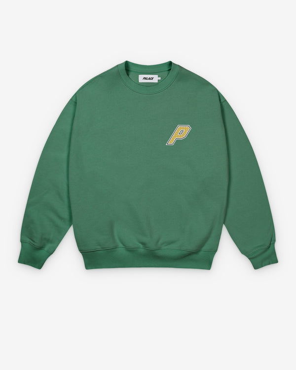 Palace - Collegiate P3 Crew - (Racey Green)