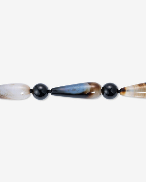 Completedworks - Banded Agate Necklace - (Multi)