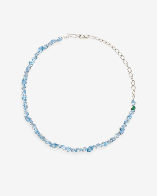 Completed Works - Blue And Silver Necklace - (Multi)