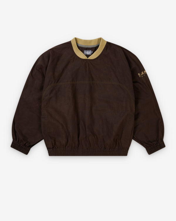 Pluto Of Saint Andrews - Men's Contrast Windbreaker - (Brown)