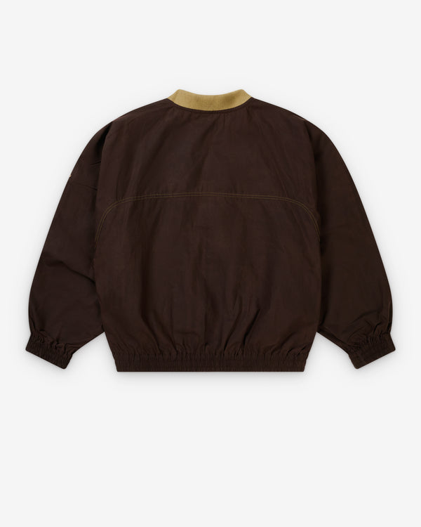 Pluto Of Saint Andrews - Men's Contrast Windbreaker - (Brown)