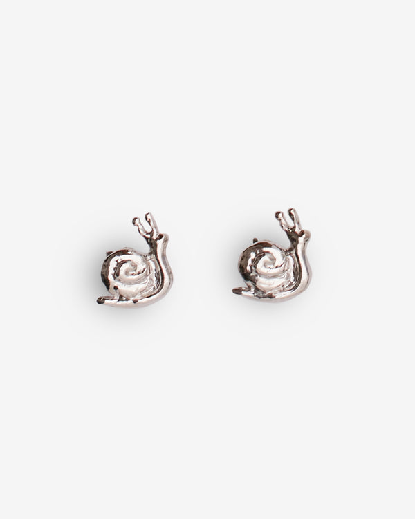 Chopova Lowena - Women's Snail Earrings - (Silver)