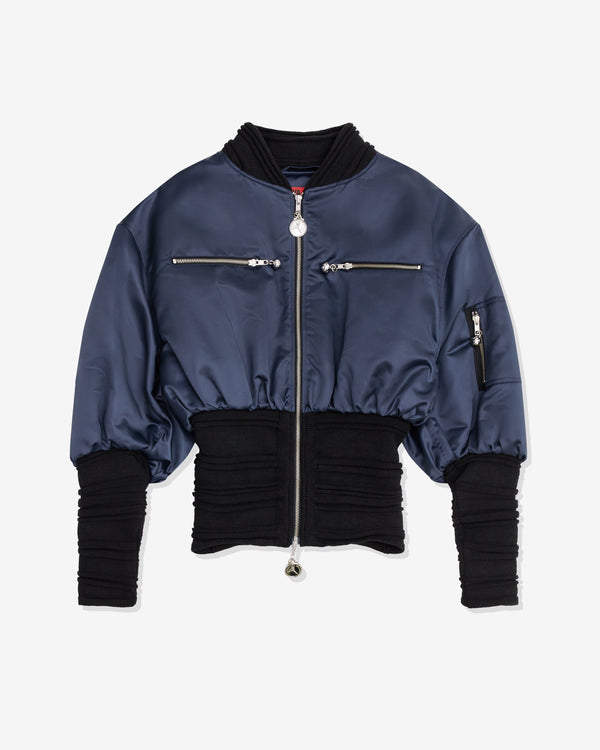 Chopova Lowena - Women's Bomber Jacket - (Dark Blue)