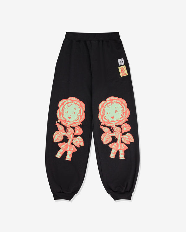 Chopova Lowena - Women's Screen Print Jersey Sweatpants - (Black)