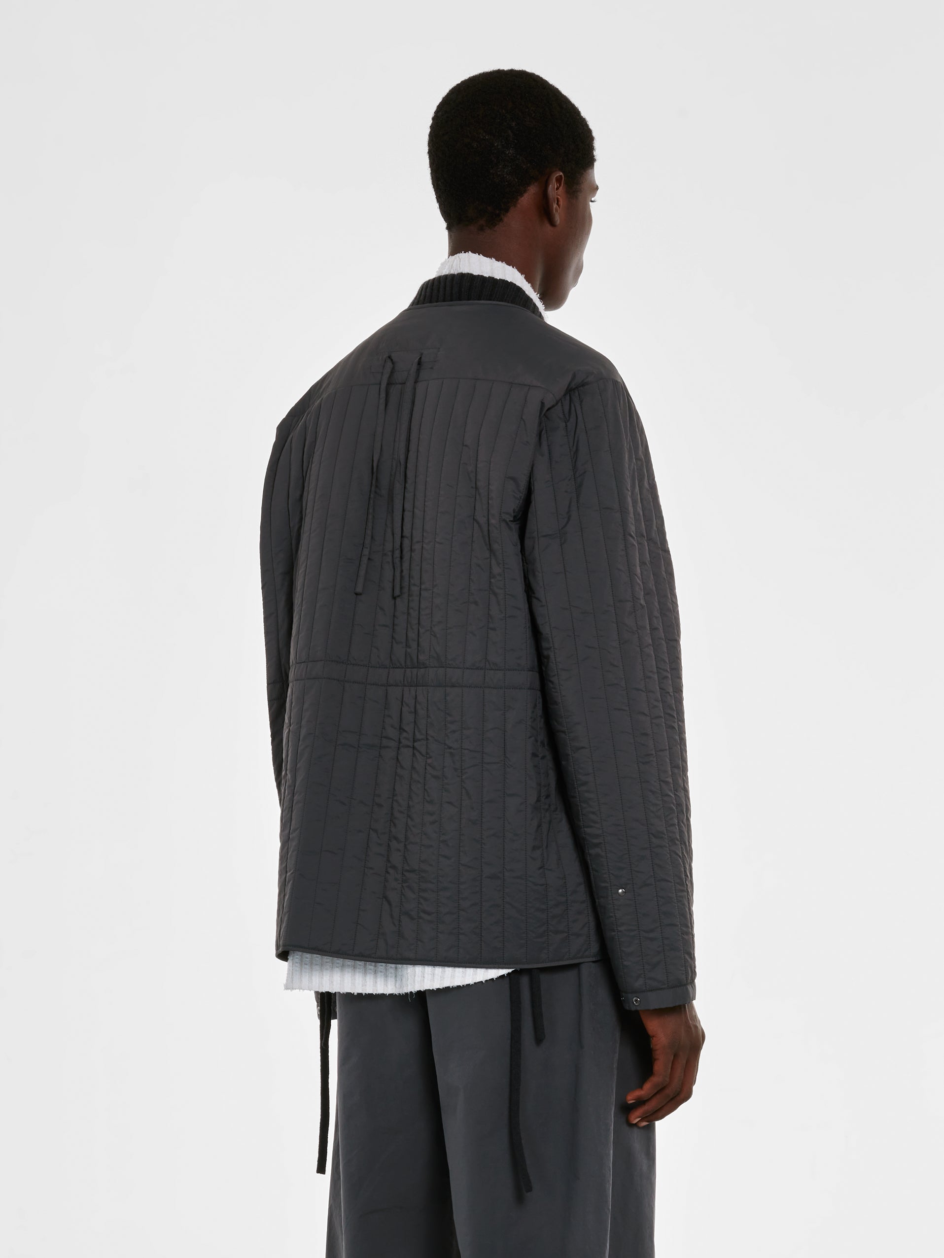 Craig Green - Men’s Quilted Liner Jacket - (Grey) view 3