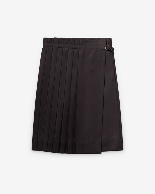 Dries Van Noten  - Women's Sim Skirt - (Dark Brown)