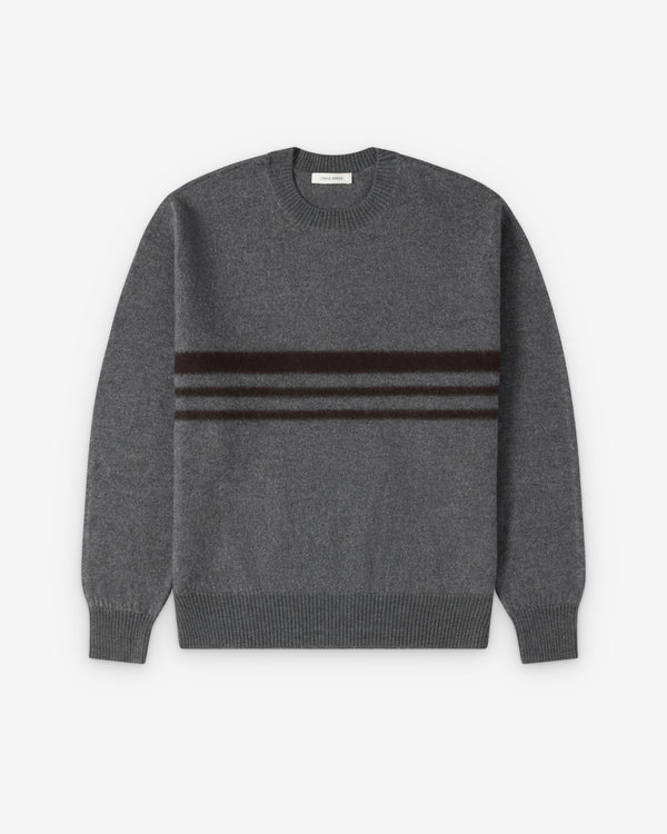 Craig Green - Men's Felt Stripe Jumper - (Grey/Brown)
