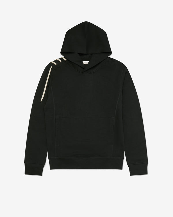 Craig Green - Men's Laced Hoodie - (Black/Cream)