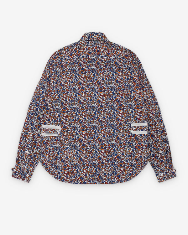 Craig Green - Men's Multi Tab Shirt - (Blue/Floral)