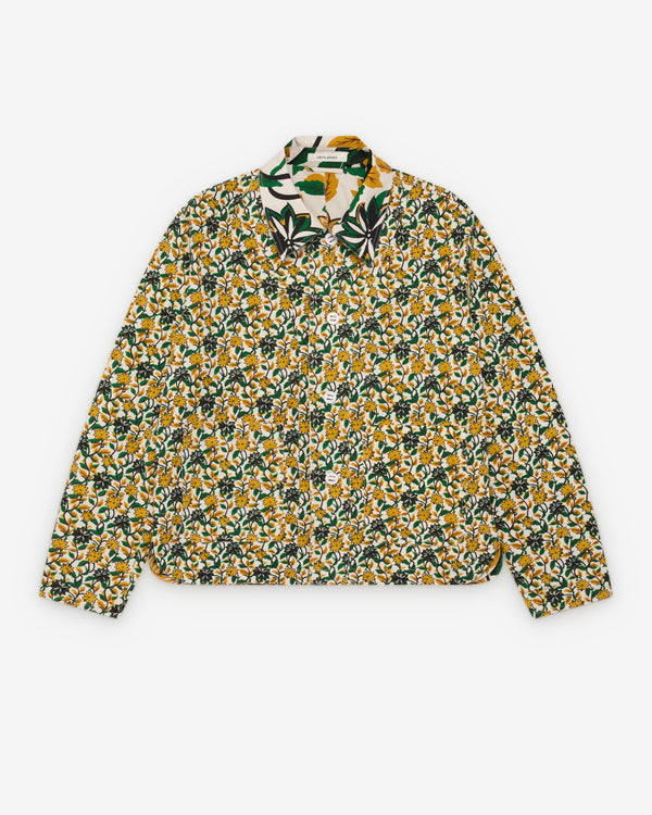 Craig Green - Men's Reversible Worker Jacket - (Yellow/Floral)