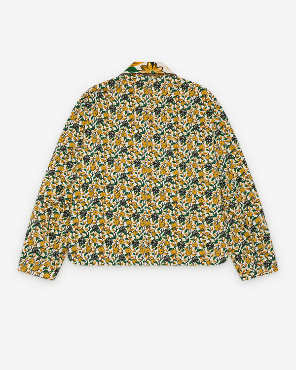 Craig Green - Men's Reversible Worker Jacket - (Yellow/Floral)