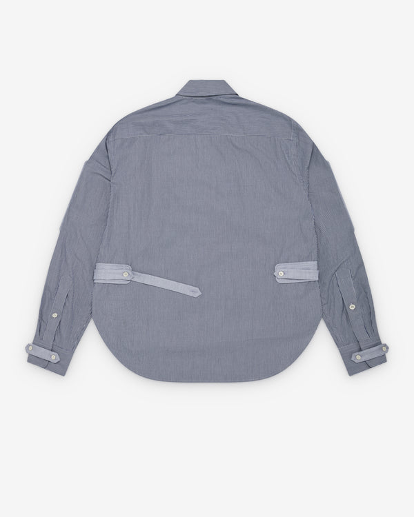 Craig Green - Men's Multi Tab Shirt - (Navy Stripe)