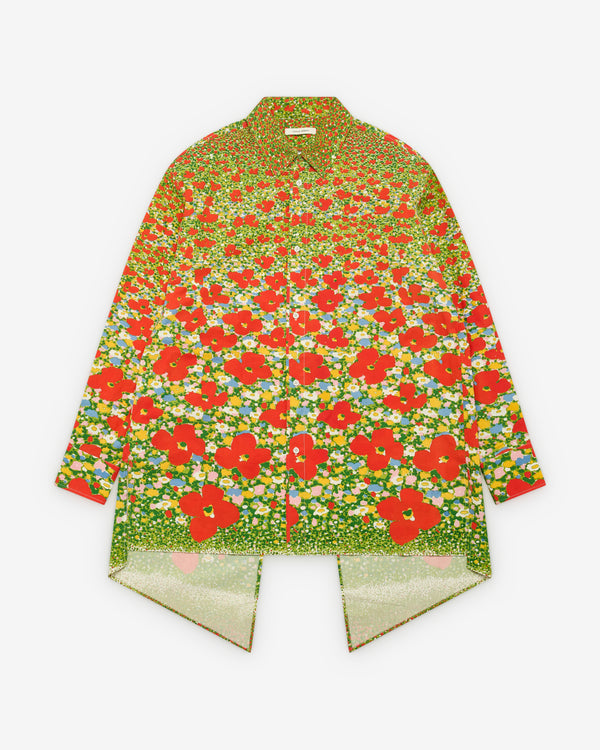 Craig Green - Men's DSM Exclusive Open-Back Shirt - (Red Poppy)