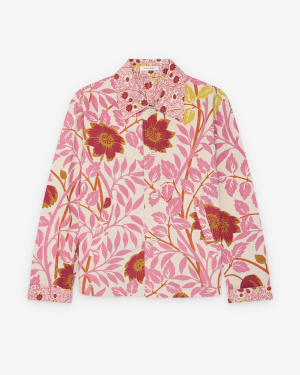 Craig Green - Men's Reversible Worker Jacket - (Pink Floral)