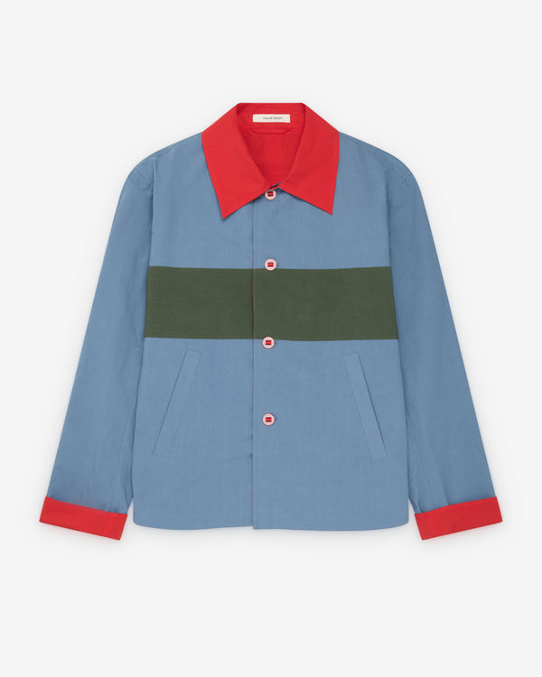 Craig Green - Men's Reversible Worker Jacket - (Mid Blue/Red)
