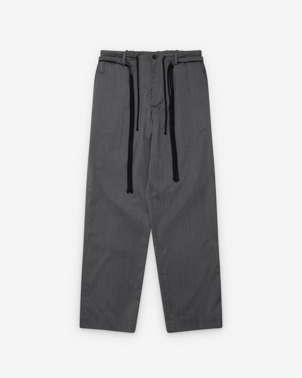 Craig Green - Men's Elasticated Worker Trouser - (Grey Stripe)