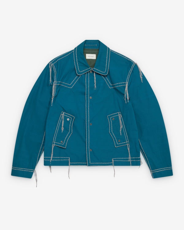 Craig Green - Men's Two Tone Embroidered Jacket - (Blue/Grey)