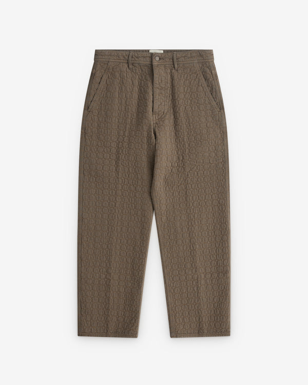Craig Green - Men’s Circle Quilt Trouser - (Sand)