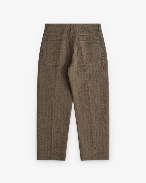 Craig Green - Men’s Circle Quilt Trouser - (Sand)
