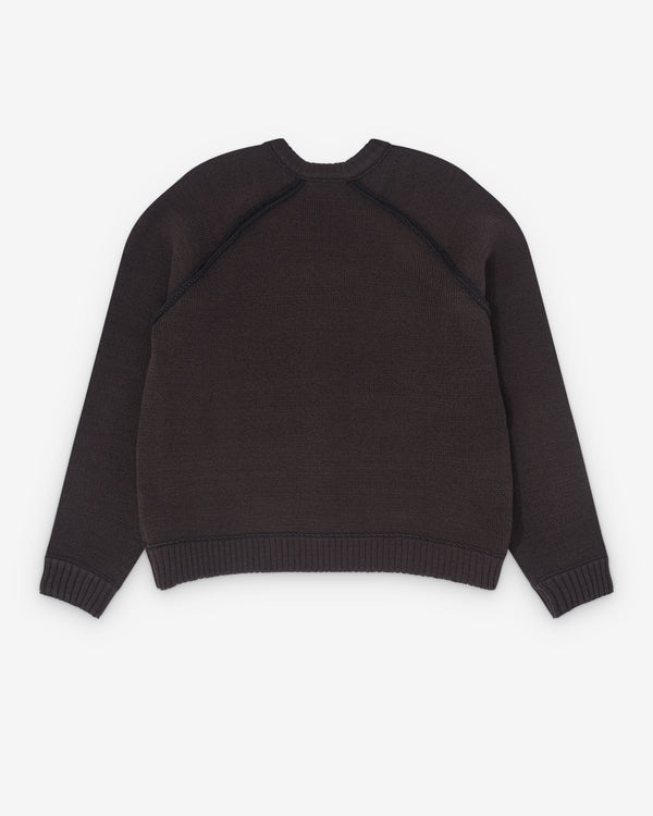 Craig Green - Men’s Tape Knit Cardigan - (Dark Brown)
