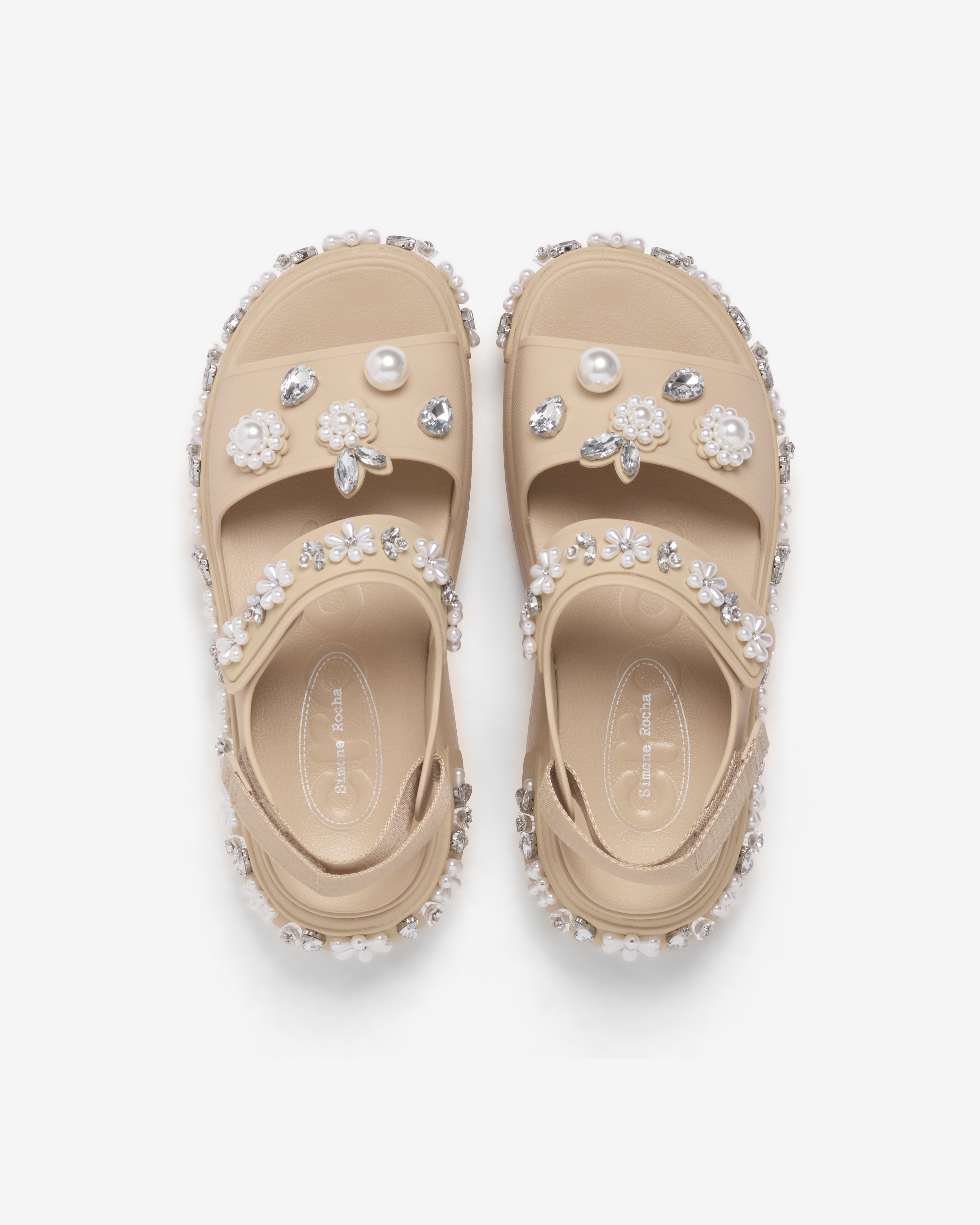 Crocs: Simone Rocha Soho Sandal (Chai) | Dover Street Market London