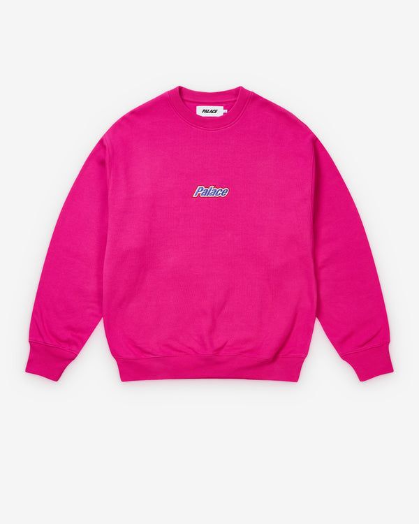 Palace - Men's Current Crew - (Heavy Pink)