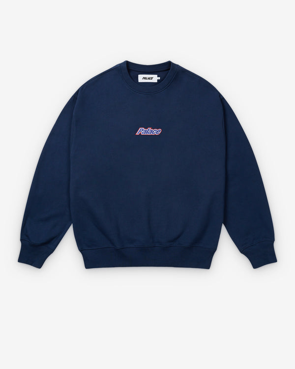 Palace - Men's Current Crew - (Navy)
