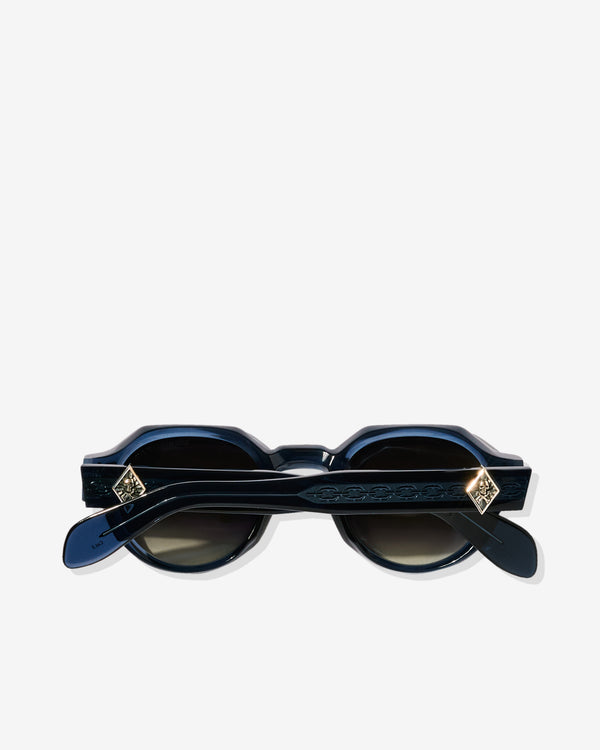 Cutler & Gross - The Great Frog Lucky Diamond I Round Sunglasses - (Blue)