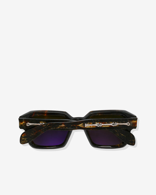 Cutler & Gross - The Great Frog Bones Link Rectangle Sunglasses - (Tortoise)