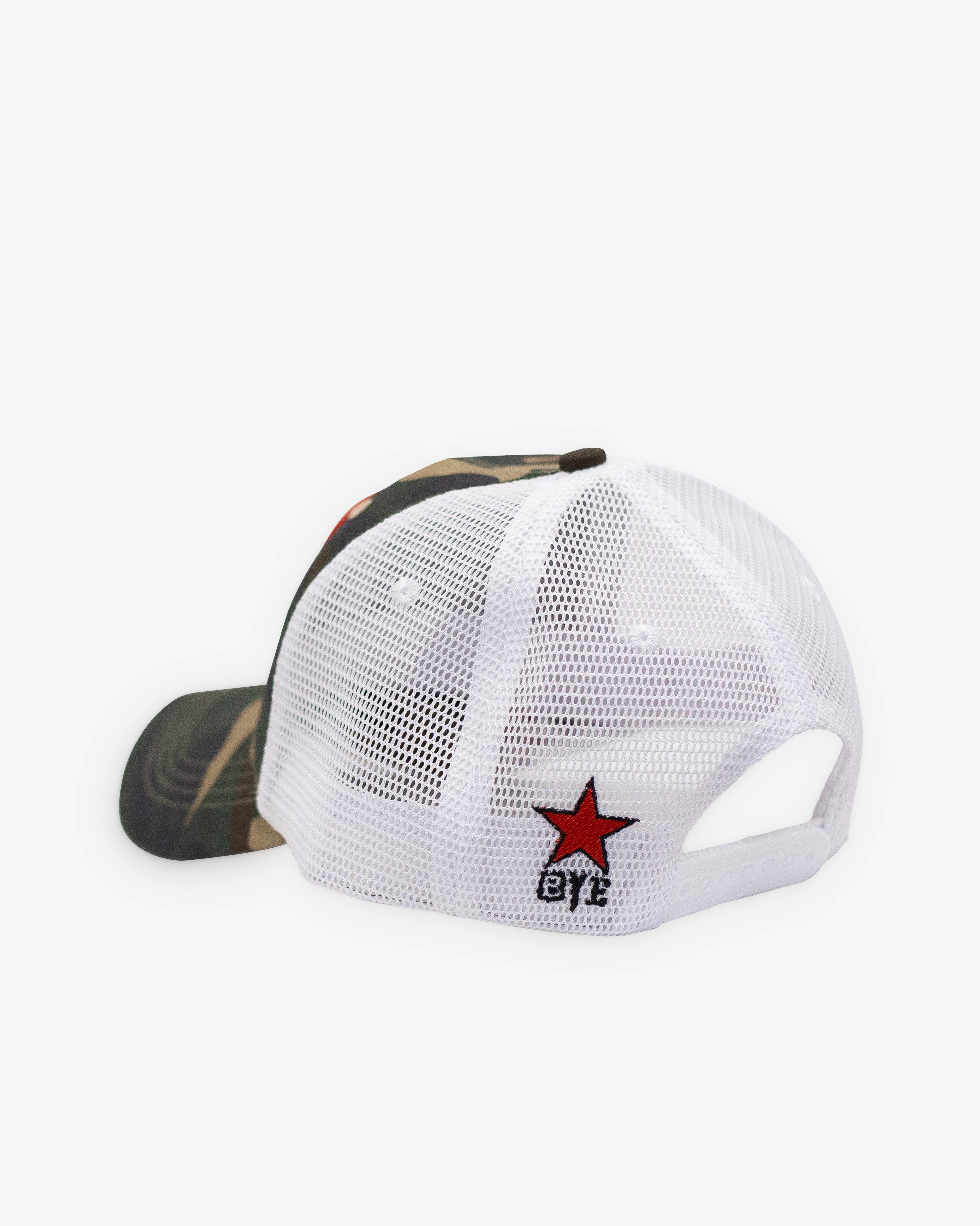 bye jeremy キャップ Bye Jeremy: Couple Camo Trucker Hat (Camo) | DSML E-SHOP