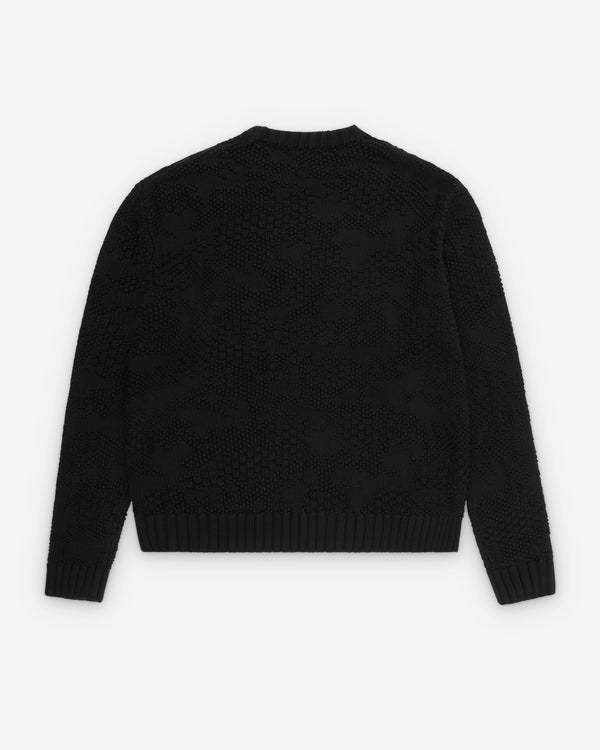 Fugazi - Men's Camotex Knit Sweater - (Black)