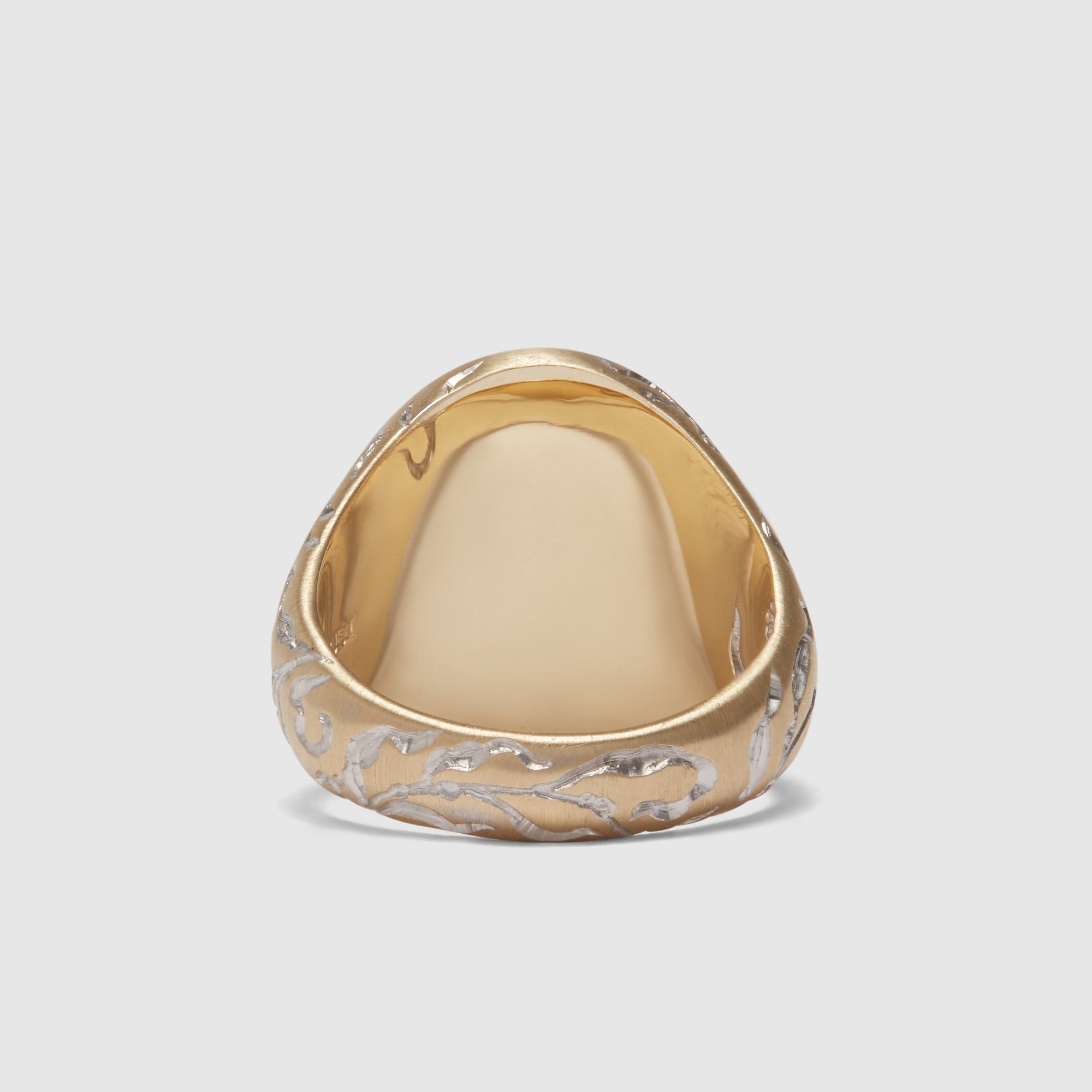 Castro - Different Minds Ring - (Gold/White) view 3