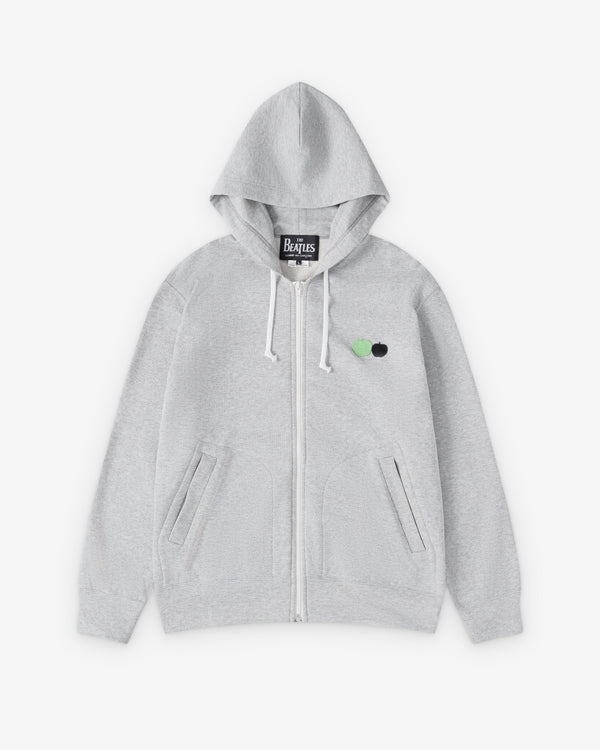 CDG Beatles - Zip-Up Hooded Sweatshirt - (Grey)