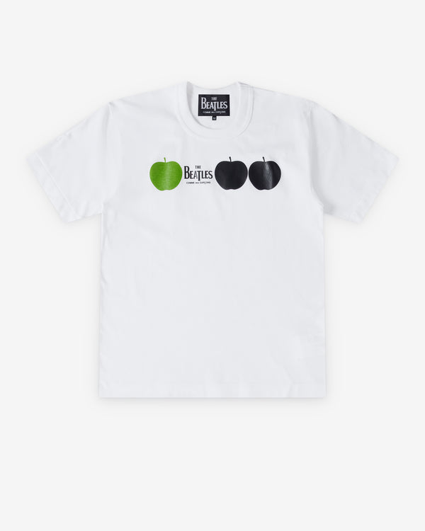 CDG Beatles - Apples T-Shirt - (White)