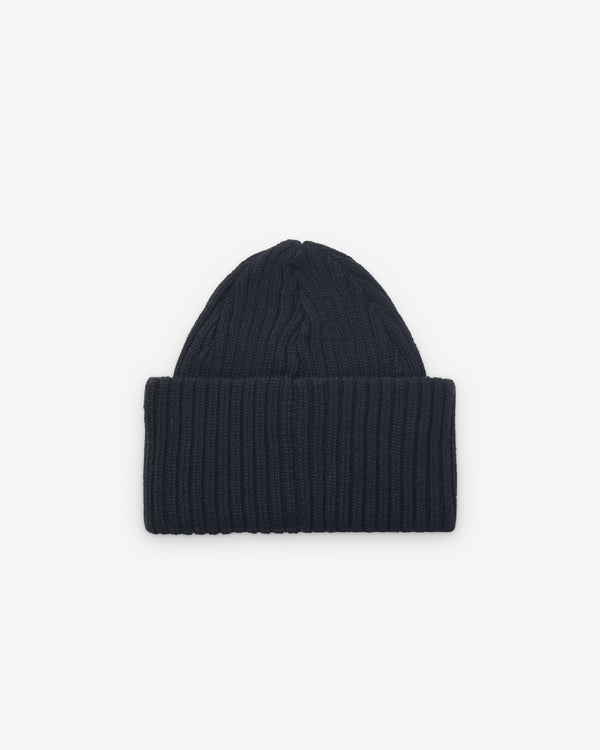 CDG Homme - Men's Ribbed Wool Beanie - (Black)