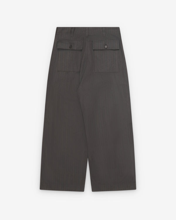 CDG Homme - Men's Herringbone Fatigue Pants - (Brown)