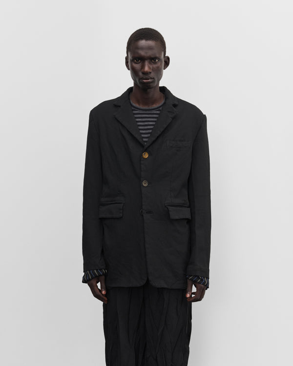 Junya Watanabe Man - Men's Garment Treated Blazer - (Black)