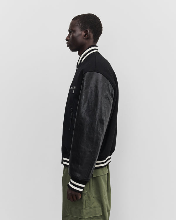 eye Junya Watanabe Man - Men's Stüssy Wool Varsity Jacket - (Black)