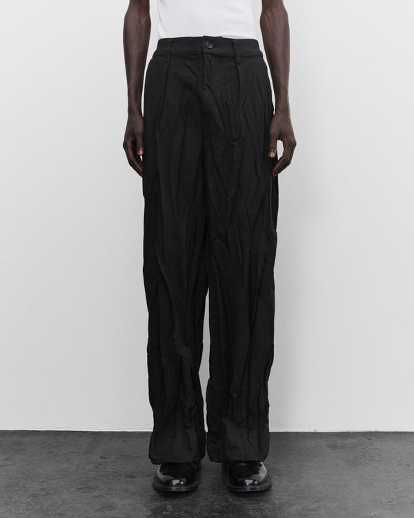 Junya Watanabe Man - Men's Garment Treated Trousers - (Black)