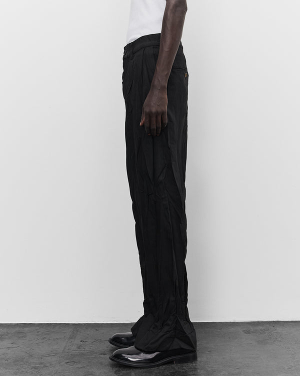 Junya Watanabe Man - Men's Garment Treated Trousers - (Black)