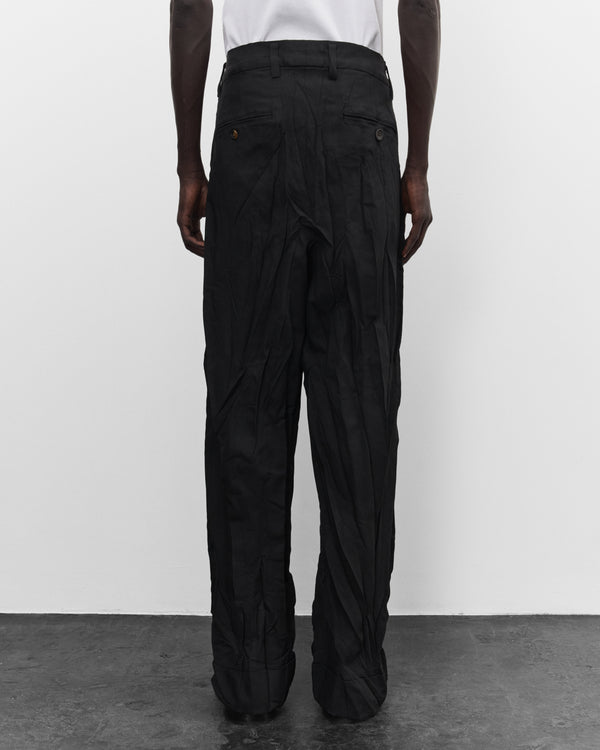 Junya Watanabe Man - Men's Garment Treated Trousers - (Black)