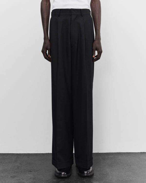 Junya Watanabe Man - Men's Pleated Suiting Trousers - (Black)