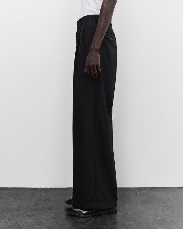Junya Watanabe Man - Men's Pleated Suiting Trousers - (Black)