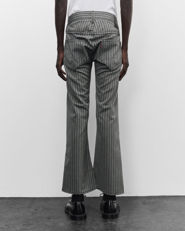 Junya Watanabe Man - Men's Levi's Flared Stripe Trousers - (Black/Grey)