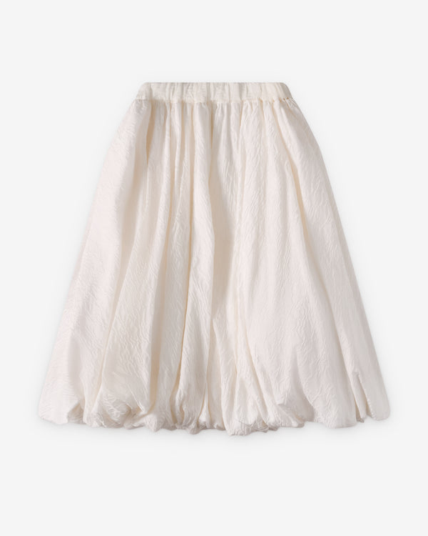 Noir Kei Ninomiya - Women's Brocade Skirt - (White)