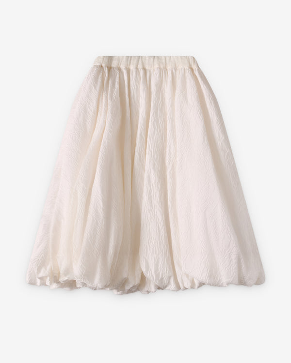 Noir Kei Ninomiya - Women's Brocade Skirt - (White)